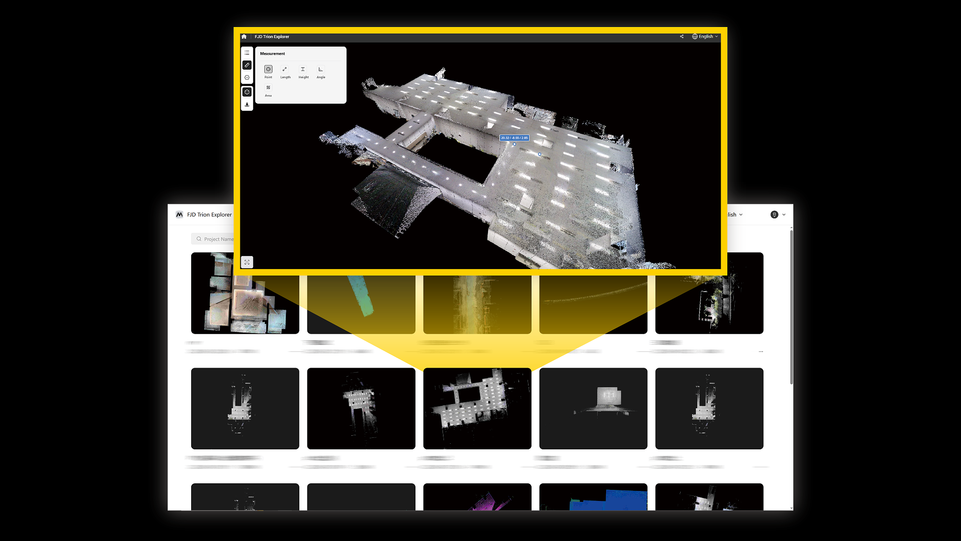 FJD Trion Model Web | Browser-Based Point Cloud Processing